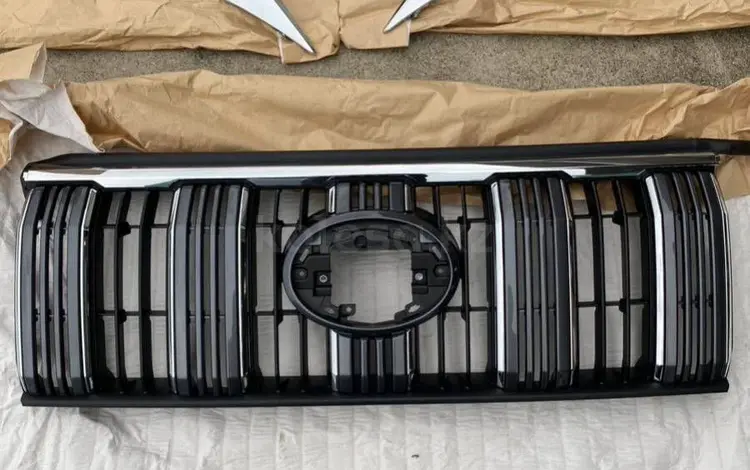 Решётка радиатора, накладки на фары,хром Prado 150 за 1 000 тг. в Актобе