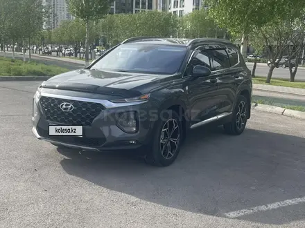 Hyundai Santa Fe 2018 года за 12 500 000 тг. в Астана – фото 11