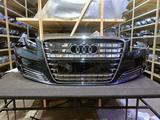 Передний бампер в сборе Audi A8 D4 W12 дорест за 500 000 тг. в Алматы