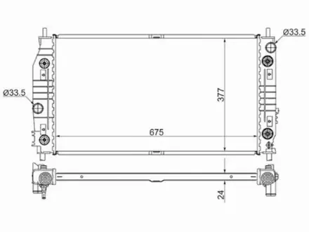 Радиатор за 37 900 тг. в Караганда