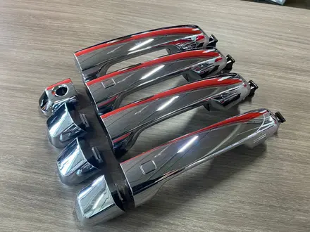 Хромированные ручки для рестайлинга Toyota Land Cruiser 200 за 50 000 тг. в Усть-Каменогорск