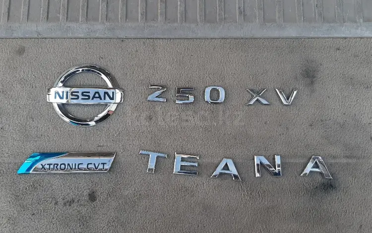 Значек, лейбл, надпись, на Nissan Teana J32, оригинал, из Японии за 5 000 тг. в Алматы