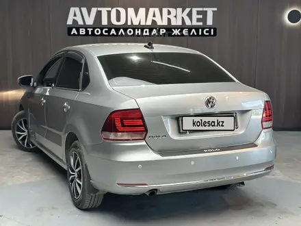 Volkswagen Polo 2020 года за 6 500 000 тг. в Актобе – фото 5