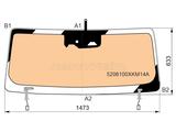 Стекло лобовое (Обогрев полный/Две камеры/Датчик дождя/Молдинг) TANK 300 за 119 550 тг. в Павлодар