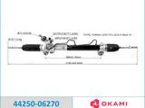 Рулевая рейка CAMRY 40/45 06-11/AVALON 05-12/LEXUS ES 01-12 за 85 000 тг. в Актау