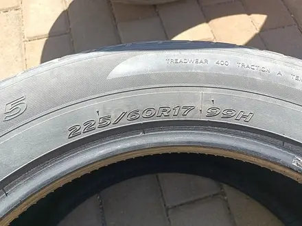 Шины 225/60 R17 — "Hankook Optimo K415" (Венгрия), летние, в удов за 25 000 тг. в Астана – фото 7