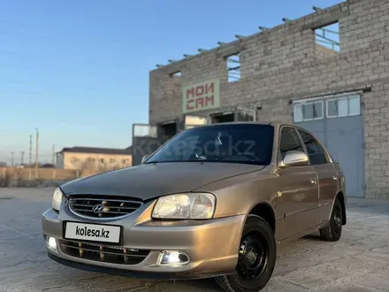 Hyundai Accent 2002 года за 1 850 000 тг. в Жанаозен