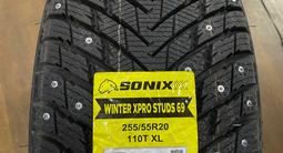 255/55r20 Sonix Winter Xpro Studs 69 за 79 000 тг. в Астана – фото 4