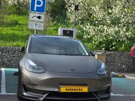 Tesla Model 3 2021 года за 11 700 000 тг. в Алматы – фото 2
