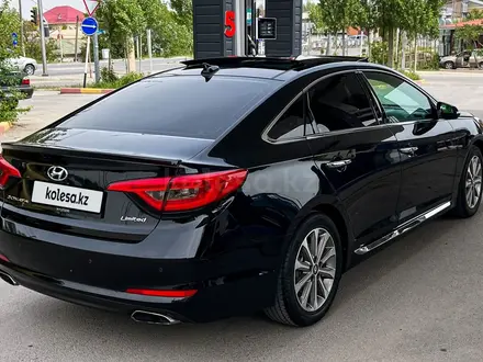 Hyundai Sonata 2015 года за 9 300 000 тг. в Шымкент – фото 4