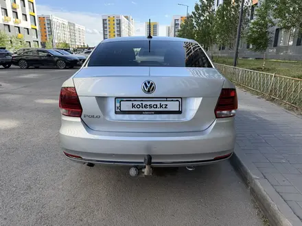 Volkswagen Polo 2017 года за 4 800 000 тг. в Астана – фото 2