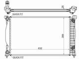 Радиатор охлаждения двигателяfor7 205 тг. в Караганда