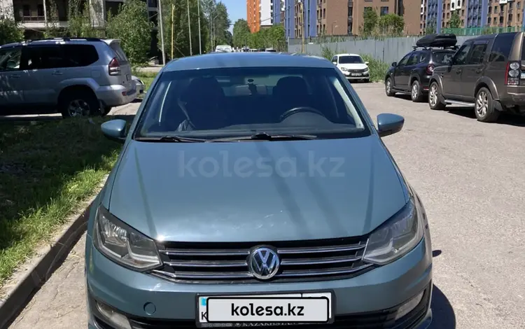 Volkswagen Polo 2019 года за 6 000 000 тг. в Алматы