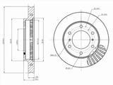 Диск тормозной (Спереди) за 17 100 тг. в Караганда