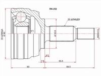 Шрус наружный, гранатаүшін11 600 тг. в Талдыкорган