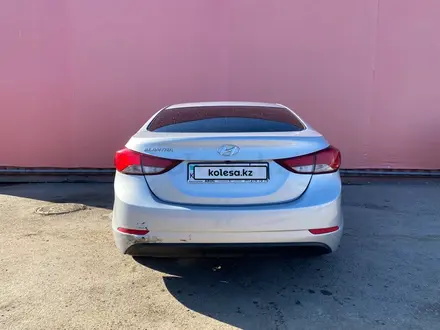 Hyundai Elantra 2015 года за 5 505 000 тг. в Астана – фото 2