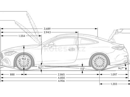 Mercedes-Benz CLE 300 2025 года за 48 070 000 тг. в Алматы – фото 11
