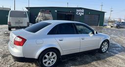 Audi A4 2001 года за 2 900 000 тг. в Костанай – фото 4