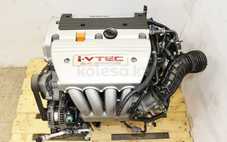 Двигатель на HONDA STEPWGN K24 2.4 литра за 330 000 тг. в Алматы