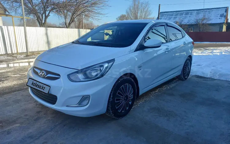 Hyundai Accent 2013 года за 5 200 000 тг. в Шу