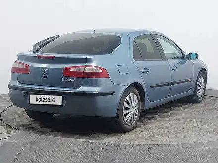 Renault Laguna 2003 года за 1 450 000 тг. в Астана – фото 5