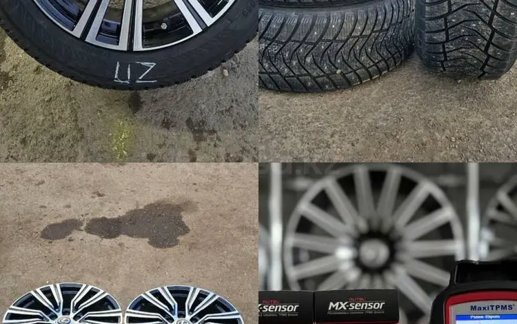 НОВЫЕ ШИНЫ YOKAHAMA ШИПЫ ДИСКИ ОРИГИНАЛ ДАТЧИК ПОЛНЫЙ КОМПЛЕКТ 22 6 139 7 за 2 500 000 тг. в Астана