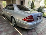 Mercedes-Benz S 320 2000 годаүшін3 000 000 тг. в Алматы – фото 4