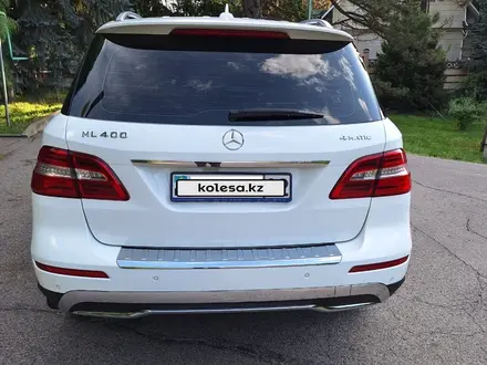 Mercedes-Benz ML 400 2014 года за 17 500 000 тг. в Алматы – фото 4