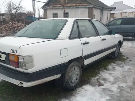 Audi 100 1988 года за 550 000 тг. в Мерке – фото 6