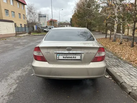 Toyota Camry 2002 года за 3 700 000 тг. в Астана – фото 5