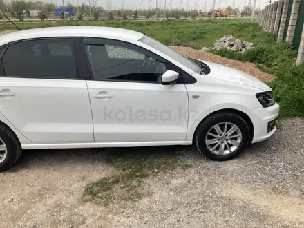 Volkswagen Polo 2016 года за 6 100 000 тг. в Шымкент – фото 4