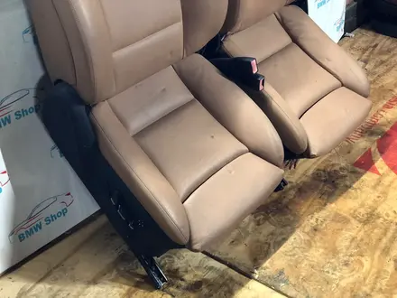 Капитанские сидения с ломающейся спинкой от bmw f01-02. Салон за 500 000 тг. в Шымкент – фото 10