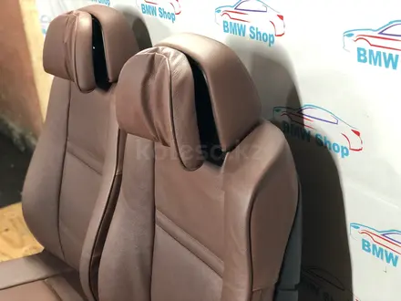 Капитанские сидения с ломающейся спинкой от bmw f01-02. Салон за 500 000 тг. в Шымкент – фото 21