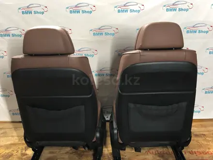 Капитанские сидения с ломающейся спинкой от bmw f01-02. Салон за 500 000 тг. в Шымкент – фото 24