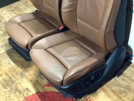 Капитанские сидения с ломающейся спинкой от bmw f01-02. Салон за 500 000 тг. в Шымкент – фото 26