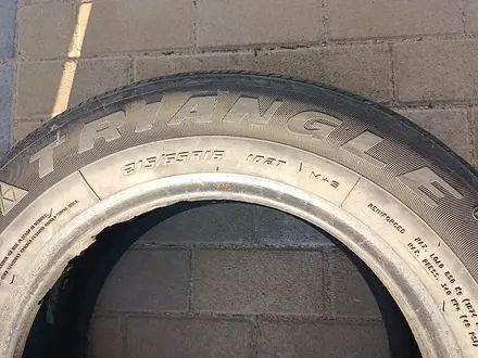 Шины 215/65 R16 — "Triangle TR257" (Китай), летние. В отличном со за 80 000 тг. в Астана – фото 7