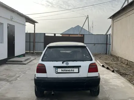 Volkswagen Golf 1993 года за 1 300 000 тг. в Кызылорда – фото 4