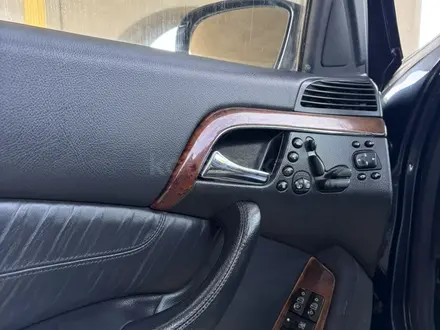 Mercedes-Benz S 500 2002 года за 4 800 000 тг. в Алматы – фото 10