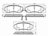 Колодки тормозные (передние) за 6 700 тг. в Кокшетау