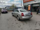 Nissan Primera 2002 года за 3 000 000 тг. в Затобольск – фото 3