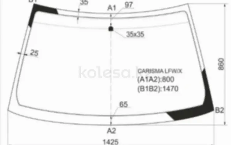 Стекло лобовоеүшін26 050 тг. в Павлодар