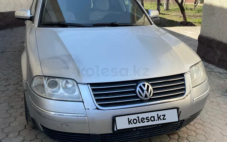 Volkswagen Passat 2002 годаүшін1 800 000 тг. в Алматы