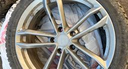 Диски R18 5x114.3 Toyota Lexus Шины Michelin Зима за 350 000 тг. в Астана – фото 5