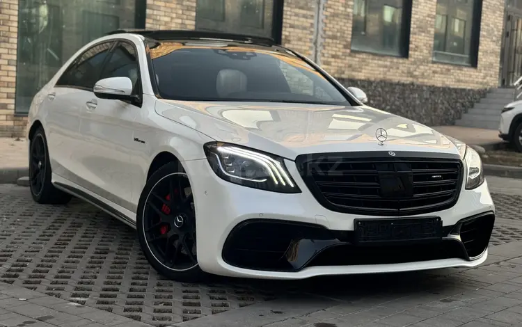 Mercedes-Benz S 63 AMG 2017 годаfor50 000 000 тг. в Алматы