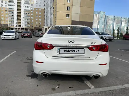 Infiniti Q50 2014 года за 8 800 000 тг. в Астана – фото 2