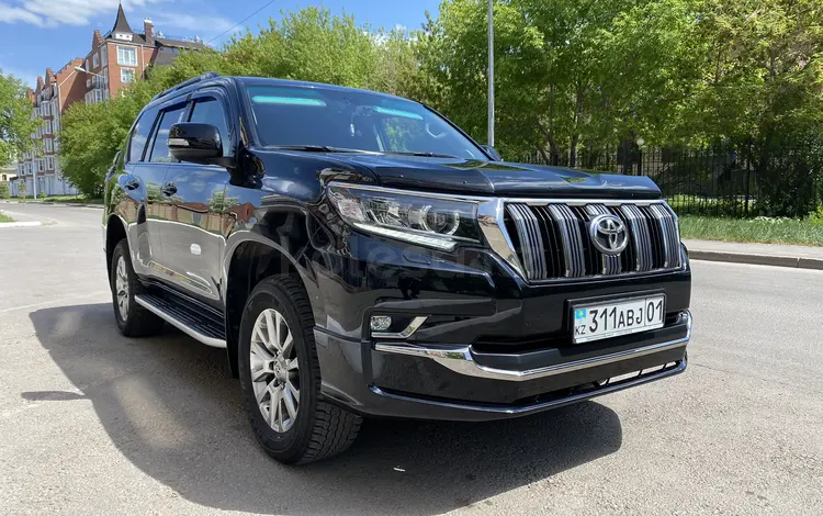 Авто Toyota Land Cruiser Prado с водителем в Астана