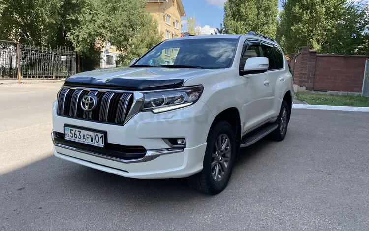 Авто Toyota Land Cruiser Prado с водителем в Астана