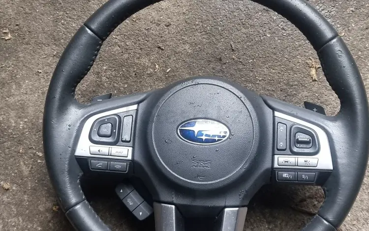 Руль в сборе Subaru Outback BS (2014-2018) Япония за 60 000 тг. в Алматы