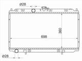 Радиатор двигателя за 26 500 тг. в Алматы