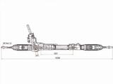 Рейка рулевая LHD за 80 500 тг. в Кокшетау